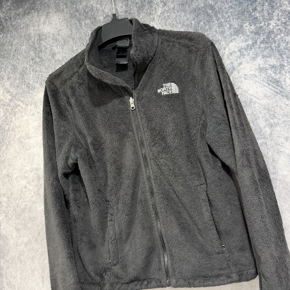 The North Face Osito Jacket Womens Medium Black Fleece Full Zip Gorpcore Outdoor